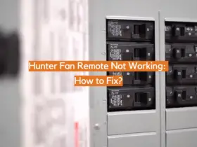 Hunter Fan Remote Not Working: How to Fix?