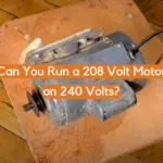 Can You Run a 208 Volt Motor on 240 Volts?