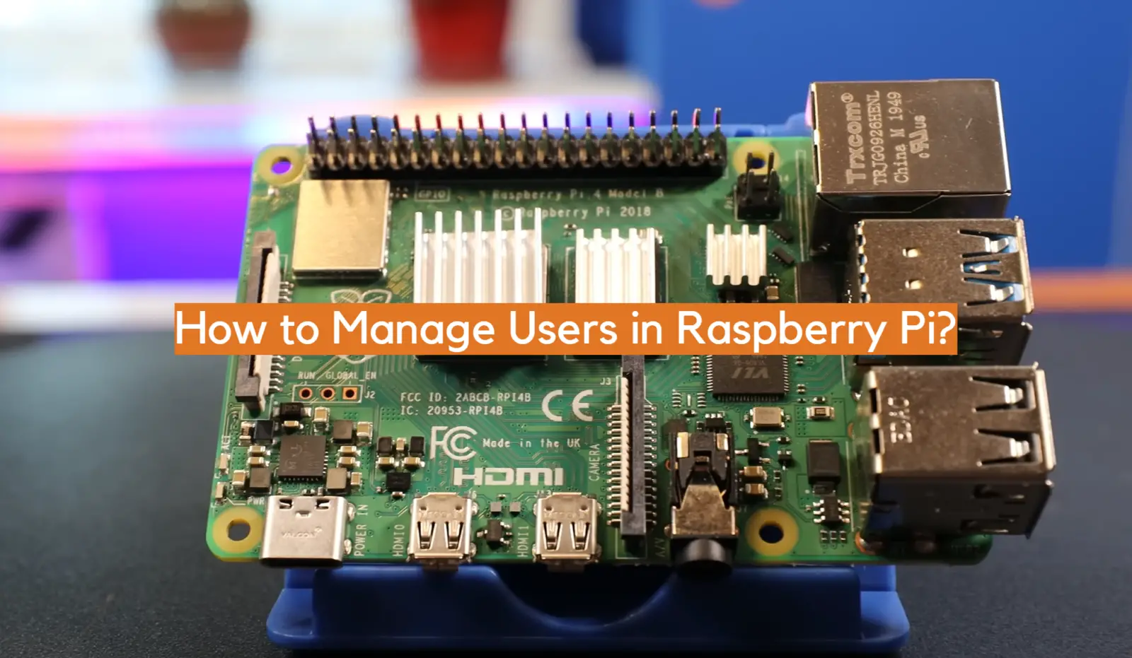 How to Manage Users in Raspberry Pi?