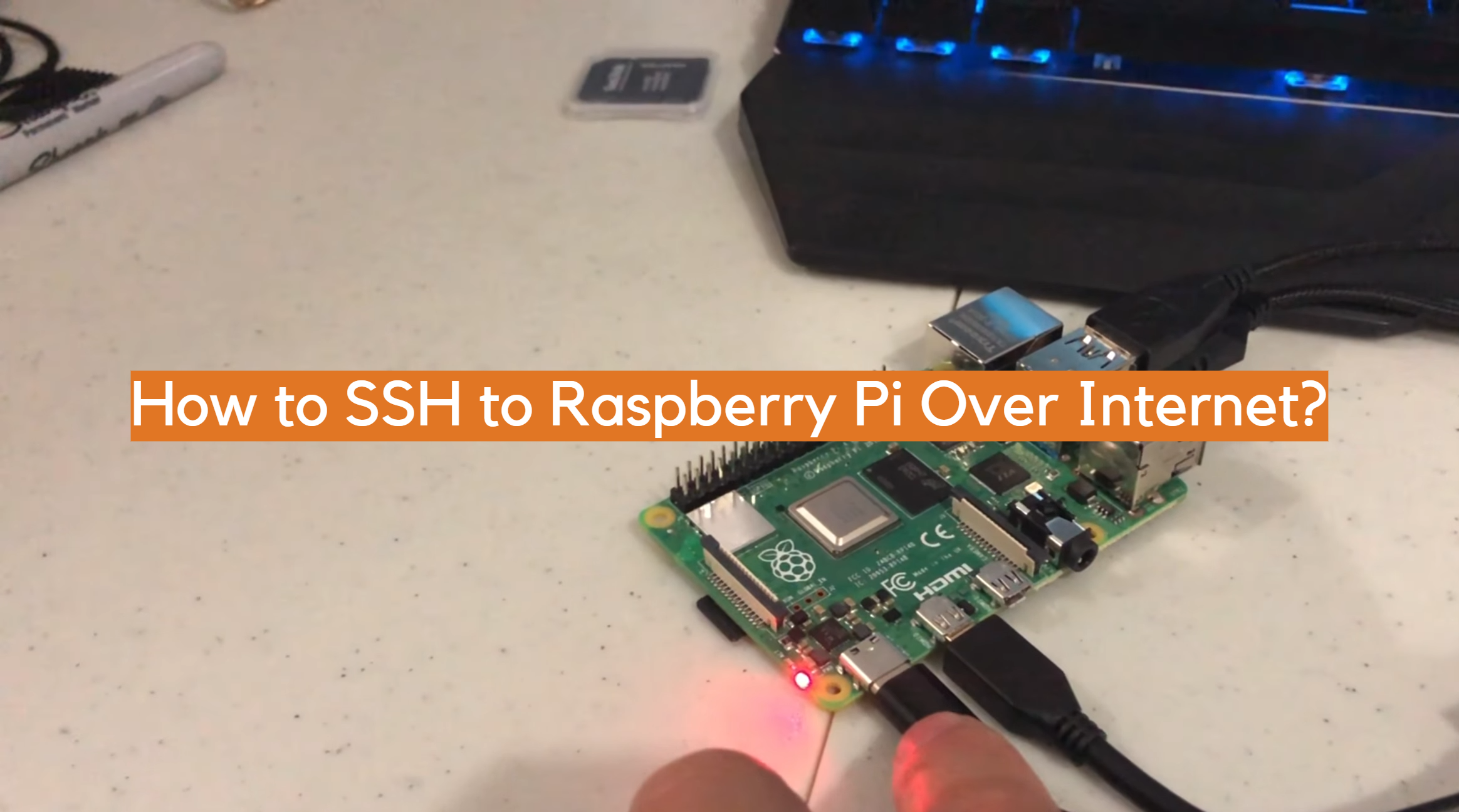 How to SSH to Raspberry Pi Over ElectronicsHacks