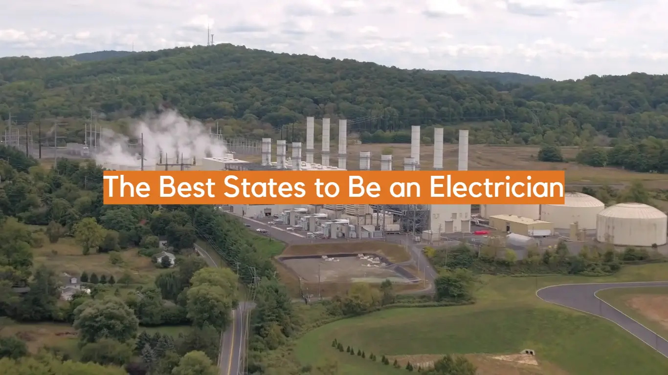The Best States to Be an Electrician