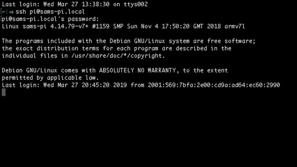 Installing NodeJS on the Raspberry Pi: