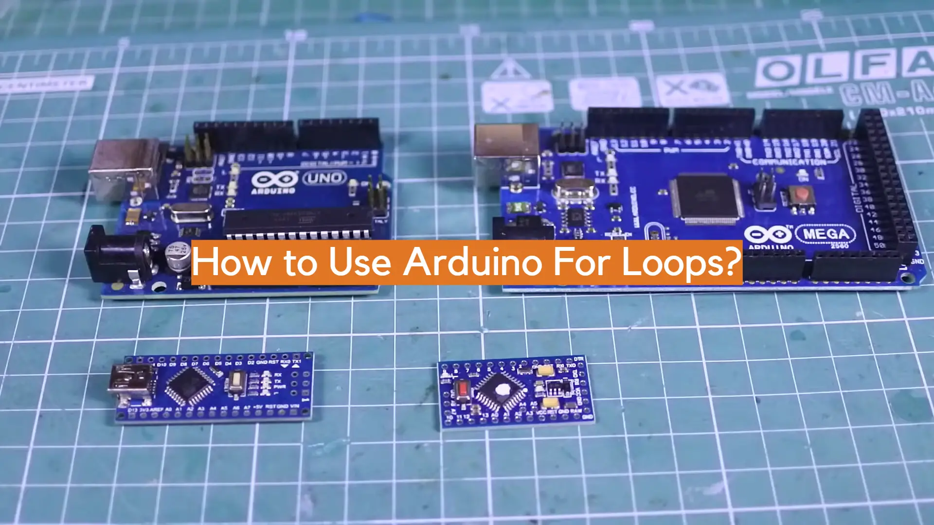 How to Use Arduino For Loops?