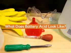 What Does Battery Acid Look Like?